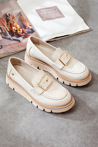 Adım Adım Mammamia Genuine Leather Casual Shoes