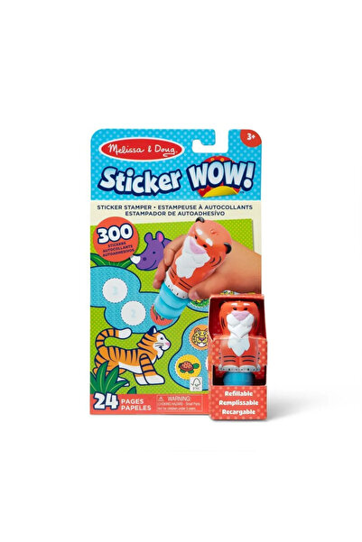 Spin Masters MELISSA AND DOUG STICKER WOW TIGER STICKERS AND STAMP PLAYSET