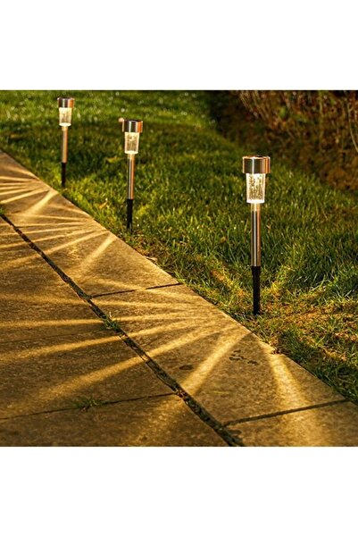 gaman 10 Adet Güneş Enerjili Bahçe Aydınlatma Lambası - Su Geçirmez LED Bahçe...