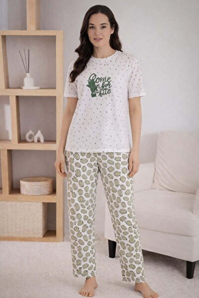 Pemilo طقم بيجامة أوسلو بأكمام قصيرة للنساء 1905-9