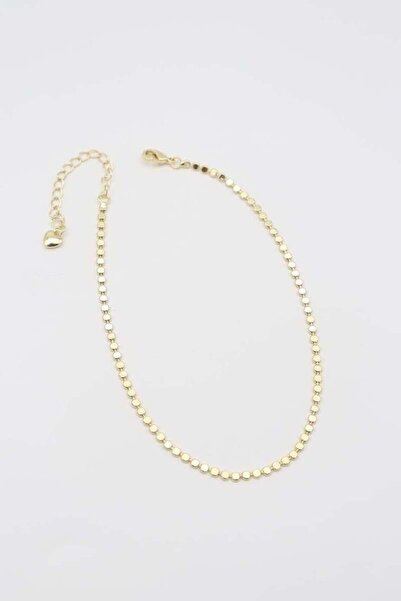 THE ORIGINALS Kadın Pul Zincir Model Gold Renk Vip Halhal