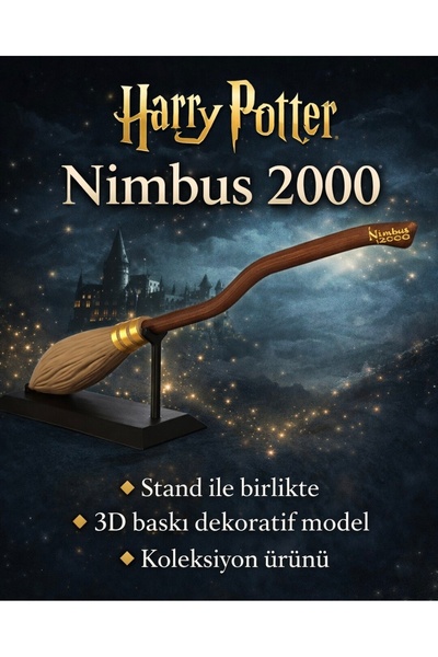Xeir Decoration Harry Potter Nimbus 2000 Maket