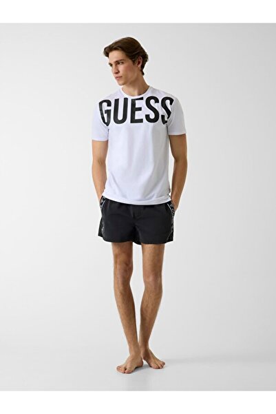 Guess Pantaloni scurți de baie pentru bărbați Poly