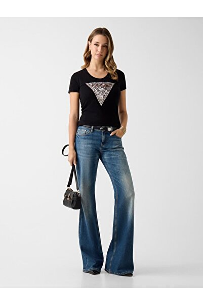Guess Jersey Kadın Slim Fit T-Shirt