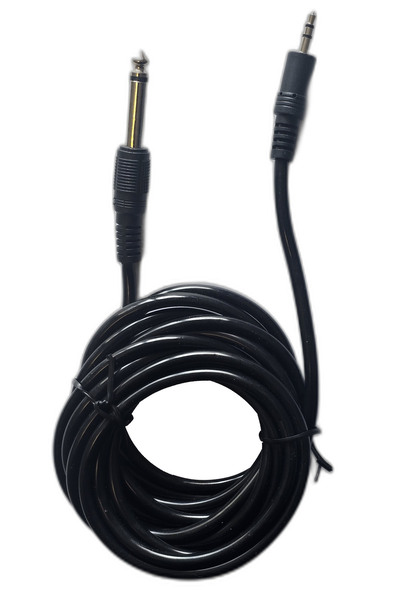 chester 5 Metre 6.35 mm to 3.5 mm Aux Ses Kablosu - Gitar Amfi Hoparlör Dönüş...