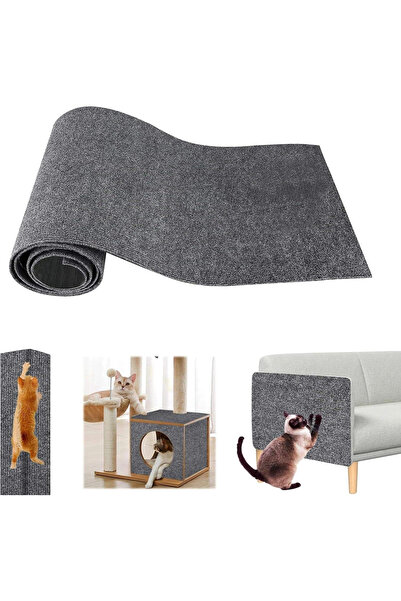 Mixpet Cuttable Self-Adhesive Cat Scratching Mat Rug Pieces 60X100 cm