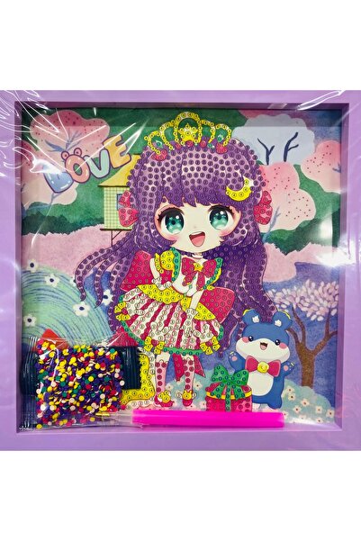 EleganTShoP 5D Yapışan Boncuk Mozaik Tablo 20*20 cm MML820-18