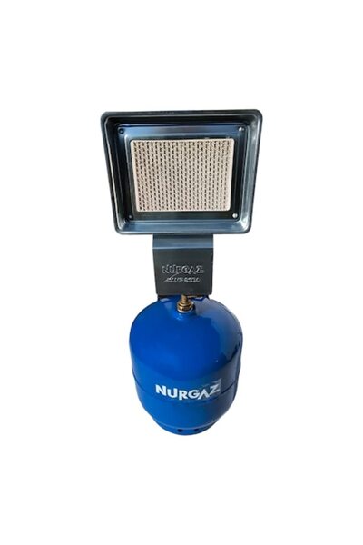 NURGAZ Sticlă de camping 5 litri (3 kg) cu arzător - încălzitor