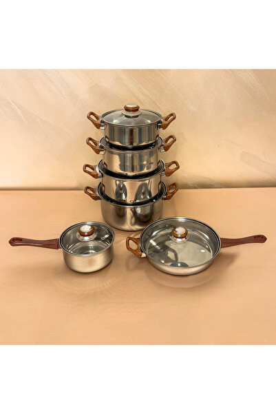 Nu Cookware set – 13 pieces, glass lids