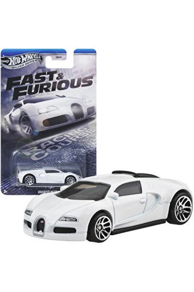 HOT WHEELS Silver Series Fast & Furious Bugatti Veyron JBY43
