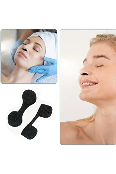 Saule 1 Çift Burun İçi Siyah Sünger Filtre Saklama Kabı Ambalajında Toz Maske...