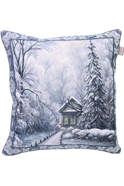 Believe Sărbătoare de iarnă Jacquard DO țesut OBLEN Decorativ Crăciun 40*40 K...