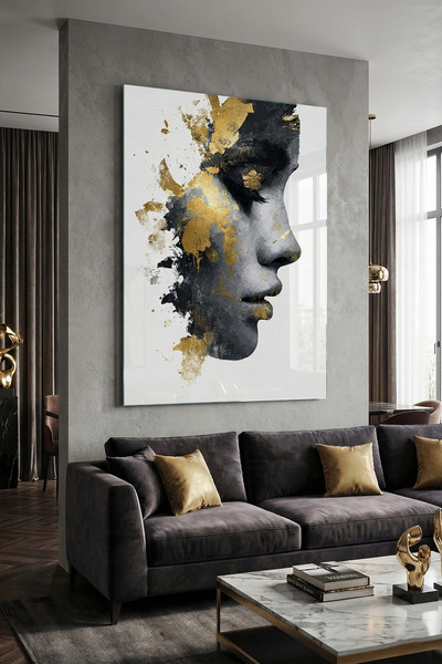 Ahsen resim çerçeve Tablou din sticlă rezistentă la spargere 5mm (grosime) - ...