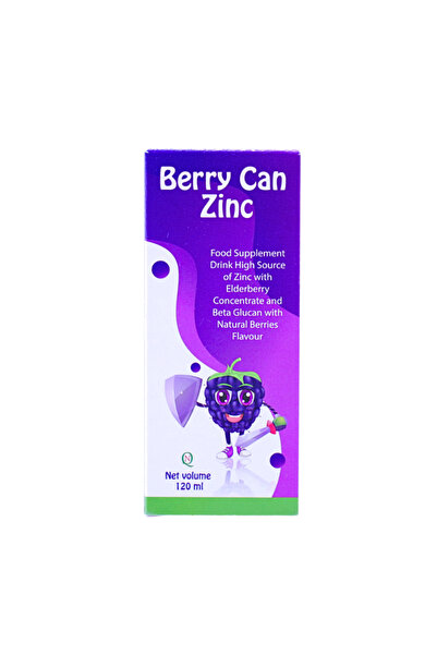 BERRYCAN BERRY CAN ZINC SYRUP 120ML