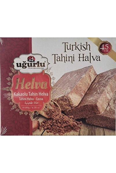 Uğurlu Halva turceasca cu Tahini si Cacao 180 gr
