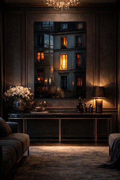 Ahsen resim çerçeve Tablou din sticlă rezistentă la spargere 5mm (grosime) - ...