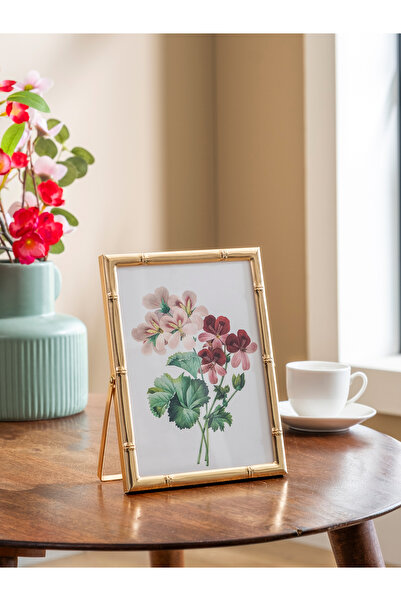 Eq deco Golden Bamboo 13x18 Fotoğraf Çerçevesi Masaüstü Dekoratif Çerçeve