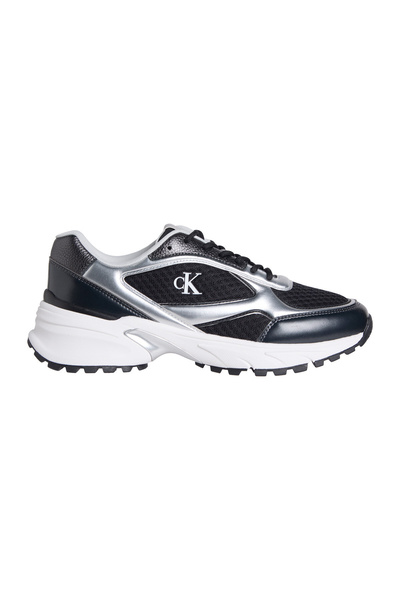 Calvin Klein Jeans Erkek Hike Runner Laceup Mesh Mix Met Ayakkabı YM0YM0140201L