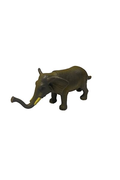 PLAYTİVE Gray Elephant Figurine 9x5cm, 3 years+