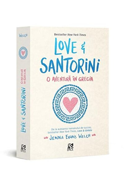 Editura Epica Love and Santorini. O aventura in Grecia, Jenna Ev