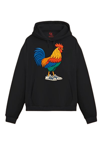 Rabona Fashion Mahalle's Rooster – Design Sweatshirt / Hoodie / (Optional)