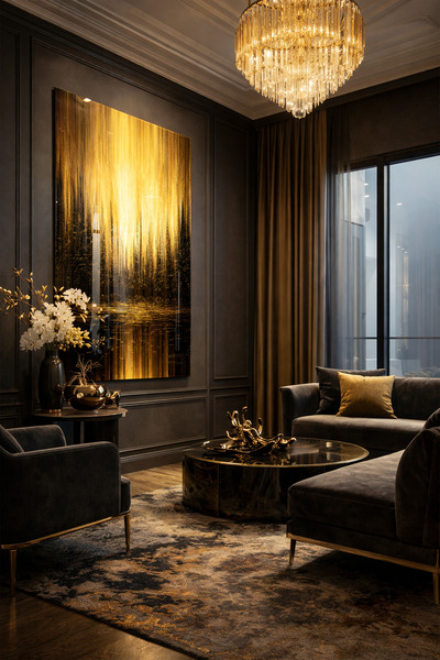 Ahsen resim çerçeve Tablou din sticlă rezistentă la spargere 5mm (grosime) - ...