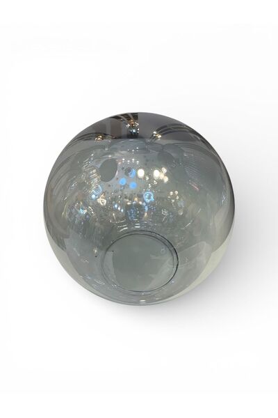 Allians Füme Cam Glop Küre Lamba Camı 15 cm, Avize ve Aplik Yedek Parça