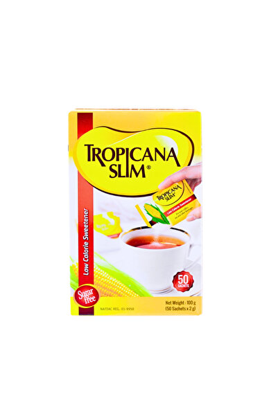 Tropicana Slim Low-Calorie Sweetener 50 Sachets