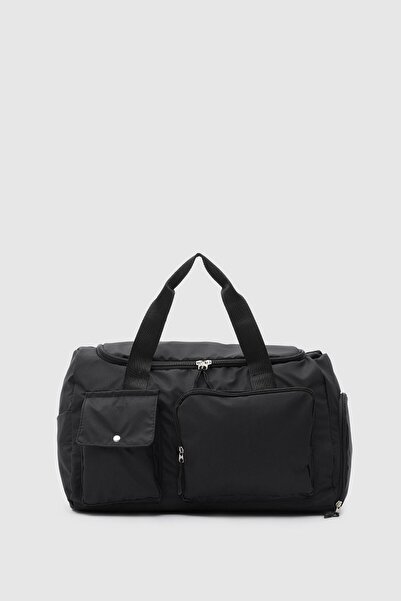 Shule Bags Napa Cepli Teknik Spor Çantası Siyah