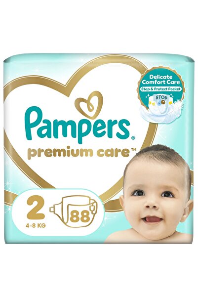 Pampers Πακέτο πάνες Premium Care Jumbo Μέγεθος 2, 4-8 kg, 88 τεμάχια