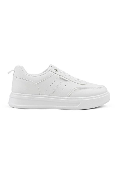 Tmall Men's sports shoes, made of -leather, B4068, White