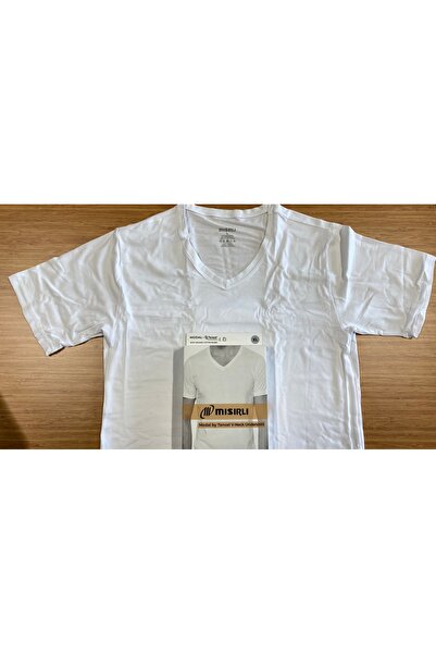 Mısırlı Modal Erkek Saf Konfor Organik V Yaka Fanila 1 Adet