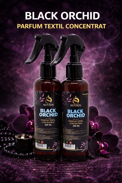 OEM Set 2 x Parfum Textil Concentrat Black Orchid, 200 ml fiecare, Spray pent...