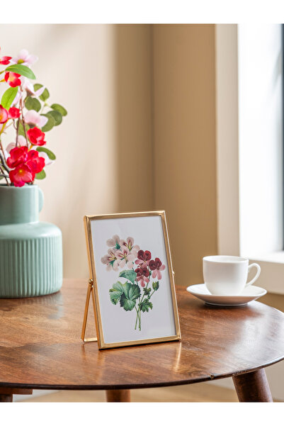 Eq deco Golden Line 10x15 Fotoğraf Çerçevesi Masaüstü Dekoratif Çerçeve