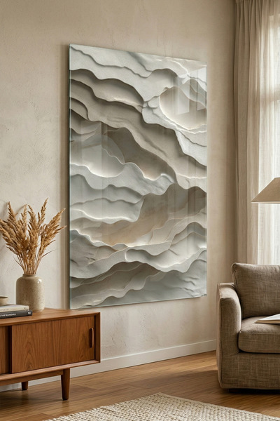 Ahsen resim çerçeve Tablou din sticlă rezistentă la spargere 5mm (grosime) - ...