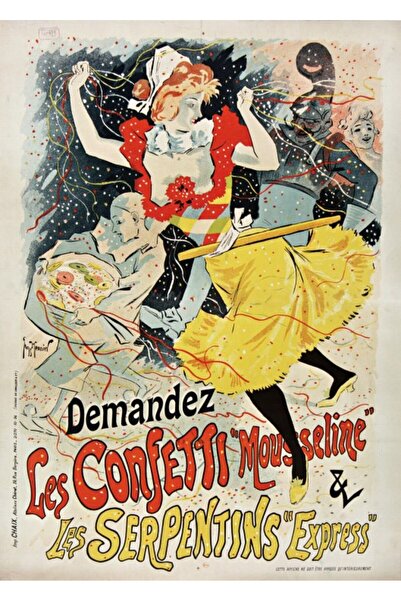 Grafika Puzzle 500 pieces - Georges Meunier: Confettis et Serpentins, 1894 (G...