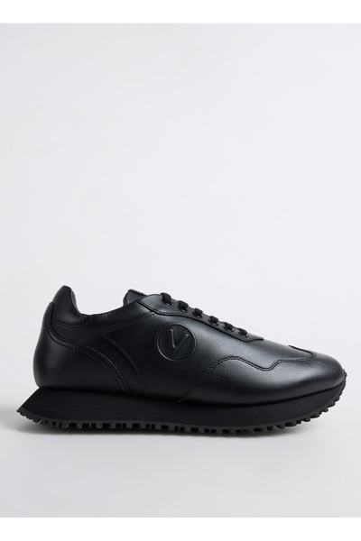 Valentino DRED Siyah Erkek Deri Sneaker