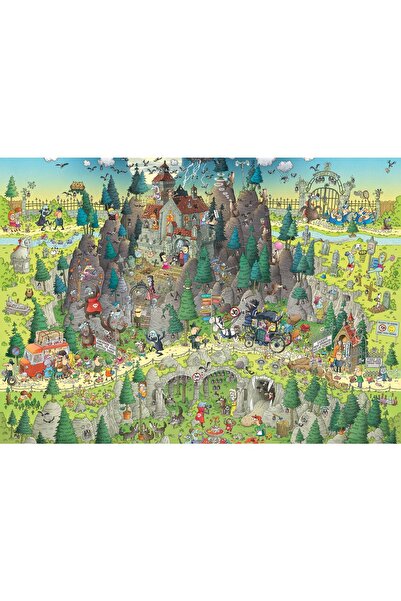 Heye Puzzle 1000 piese - Marino Degano: Funky Zoo - Transylvanian Habitat (He...