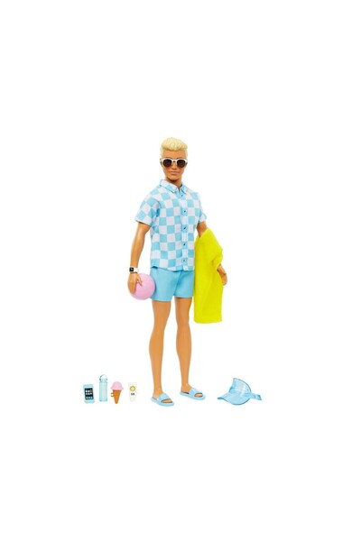 lowell home Hpl74 Nessiworld Beach Day Playset -Ken