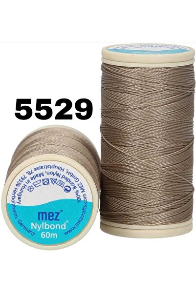 Mez Nylbond Ekstra Sağlam Naylon Iplik - 5529 Koyu Bej , Boncuk, Takı Ipliği,...