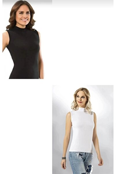 KOTA 6236 Women's Mixed Color Tube Top Sleeveless Body Tank Top 2 Pieces