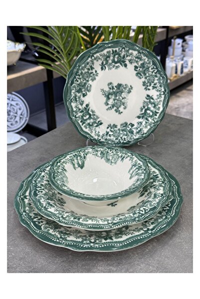 Doğudeko 24 Parça Crcl Stonware Yemek Takımı Green