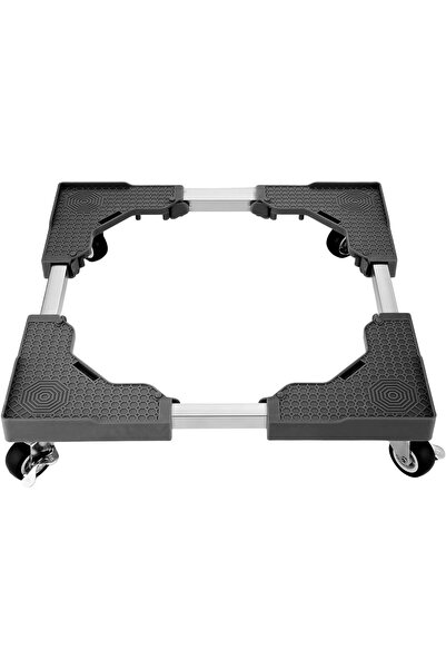 NEONI حامل ثلاجة صغير بأربع عجلات قابلة للقفل، قاعدة دوللي قابلة للتعديل من 1...