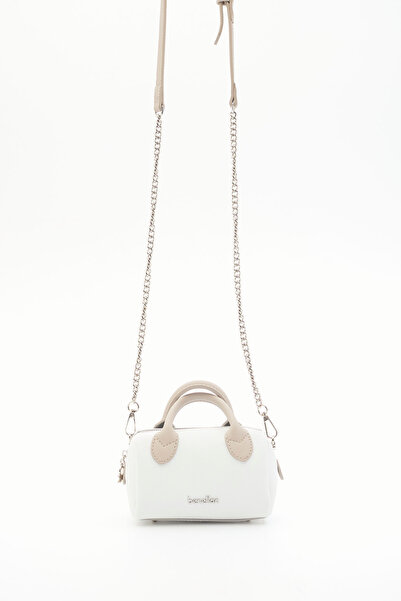 United Colors of Benetton Benetton Women's Crossbody Bag White-Stone Bnt1825