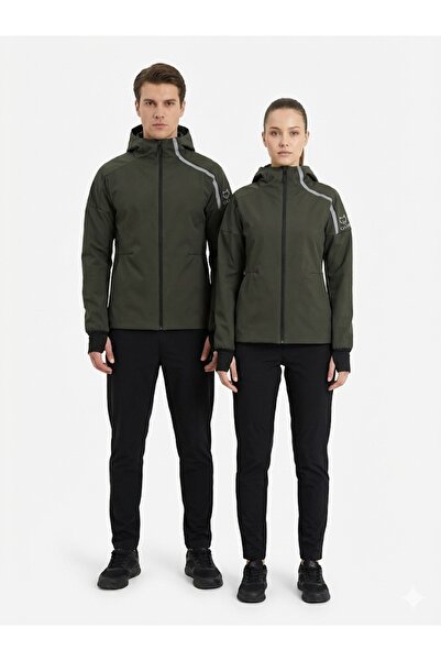 GAMP Unisex K Hooded Finger-Proof Softshell Coat