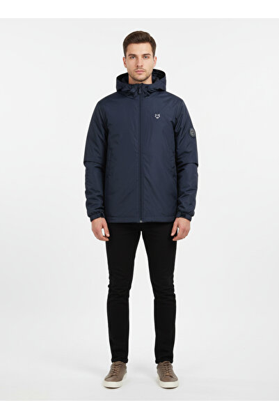 GAMP Men's Hooded Water and Wind Repellent Padded Winter Parka Coat