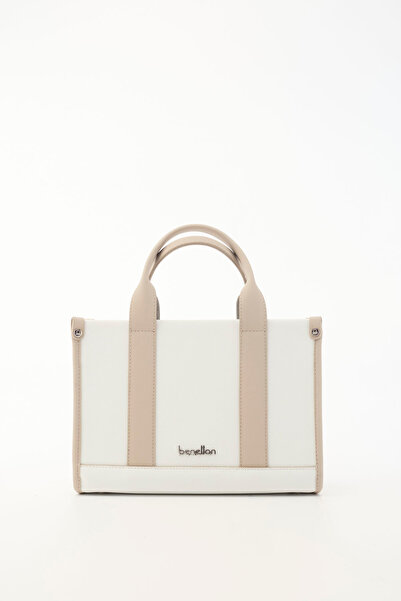 United Colors of Benetton Benetton Women's Sleeves Bag Si White-Stone Bnt1834