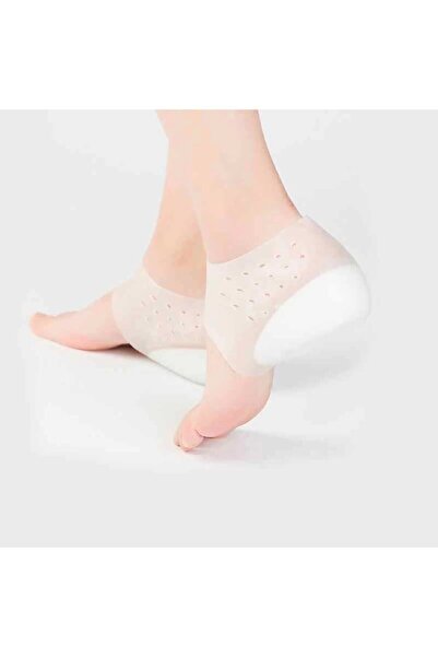 Saule Boy Uzatıcı Görünmez Tabanlık Katı Silikon Tabanlık Sert Giyen 3 Cm Şef...