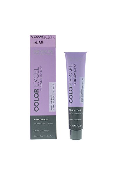 Revlon , Color Excel, Vopsea de păr demi-permanentă, 4.65 Șaten mediu roșu ma...