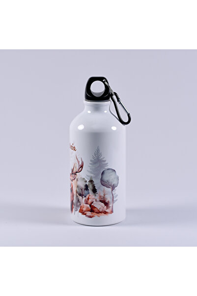 Antok Art AntokArt Stainless steel flask with carabiner 500 ml - Design Roman...
